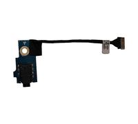 Power4Laptops Conector de Audio para Auriculares de Repuesto para computadora portátil Compatible con DELL Latitude 3380