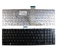 Power4Laptops Francés Marco Negro Brillante Negro Teclado de Repuesto para Ordenador portátil Compatible con Toshiba Satellite C70-AST2NX1