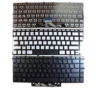 Power4Laptops Francés Retroiluminada Azul Teclado de Repuesto para Ordenador portátil Compatible con HP Pavilion 14-dv2000ns