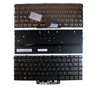 Power4Laptops Francés Retroiluminada Gris Teclado de Repuesto para Ordenador portátil Compatible con HP Spectre 13-aw0004nx