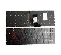 Power4Laptops Francés Retroiluminada Negro Teclado de Repuesto para Ordenador portátil Compatible con Acer Nitro AN515-52-79KE
