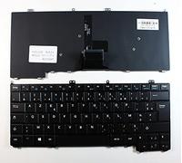 Power4Laptops Francés Retroiluminada Negro Teclado de Repuesto para Ordenador portátil Compatible con DELL Latitude 14 E7440