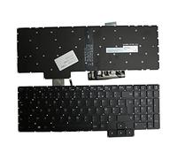 Power4Laptops Francés Retroiluminada Negro Teclado para Ordenador portátil Compatible con Lenovo SG-A3050-2FA