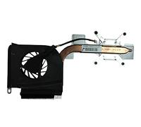 Power4Laptops gráficos Integrados Modelo Ventilador para Ordenadores portátiles con disipador de Calor para los procesadores de AMD Compatible con HP Pavilion dv6755es