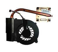 Power4Laptops gráficos Integrados Modelo Versión 4 (por Favor, consulte la Imagen) Ventilador para Ordenadores portátiles con disipador de Calor Compatible con HP G62-B98SH