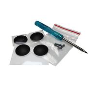 Power4Laptops Pies de Goma de Repuesto (4 pies) y Tornillos Inferiores (10 Tornillos) y Destornillador Compatible con Apple Macbook Air A1466 MD760