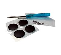 Power4Laptops Pies de Goma de Repuesto (4 pies) y Tornillos Inferiores (10 Tornillos) y Destornillador Compatible con Apple MacBook Pro 15 Inch Early 2013