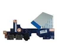 Power4Laptops Placa USB de Repuesto para computadora portátil Compatible con HP Pavilion 14-ce0024nl