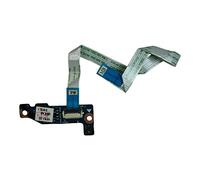Power4Laptops reemplazo Placa del botón de Encendido del portátil Compatible con HP Envy 17-j121sr