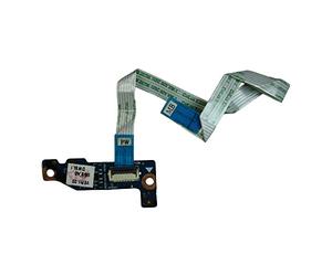 Power4Laptops reemplazo Placa del botón de Encendido del portátil Compatible con HP Envy 17-j126sr