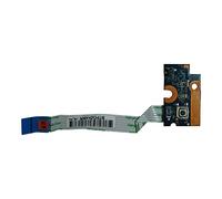 Power4Laptops reemplazo Placa del botón de Encendido del portátil con Cable Compatible con HP G62-a30SY