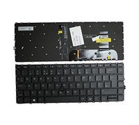 Power4Laptops Reino Unido con Pointer Retroiluminada Negro Windows 8 Teclado de Repuesto para Ordenador portátil Compatible con HP EliteBook 840 G7