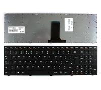 Power4Laptops Reino Unido Marco Negro Negro Teclado de Repuesto para Ordenador portátil Compatible con Lenovo Essential B5400