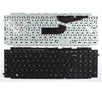 Power4Laptops Reino Unido Negro con la Base Teclado para Ordenador portátil Compatible con Samsung 9Z.N6ASN.10U