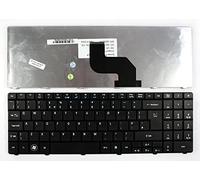 Power4Laptops Reino Unido Negro Teclado de Repuesto para Ordenador portátil Compatible con Acer Aspire 5532-312G25Mi