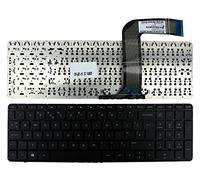 Power4Laptops Reino Unido Negro Teclado de Repuesto para Ordenador portátil Compatible con HP Pavilion 15-p264na