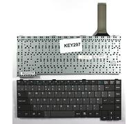 Power4Laptops Reino Unido Negro y Gris Teclado de Repuesto para Ordenador portátil Compatible con Gericom N340S8