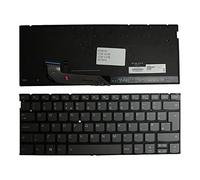 Power4Laptops Reino Unido Retroiluminada Gris Teclado de Repuesto para Ordenador portátil Compatible con Lenovo Yoga S730-13IWL