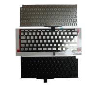 Power4Laptops Reino Unido Retroiluminada Negro Teclado de Repuesto para Ordenador portátil Compatible con Apple MacBook Air 13 Inch M1 2020