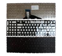 Power4Laptops Reino Unido Retroiluminada Negro Teclado de Repuesto para Ordenador portátil Compatible con HP Omen 15-DC2010CA