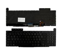 Power4Laptops Reino Unido Retroiluminada Negro Windows 8 Teclado para Ordenador portátil Compatible con ASUS 0KN1-4L2UK11
