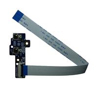 Power4Laptops Tablero de Botones de función de computadora portátil de Repuesto con Cable Compatible con HP ProBook 440 G1