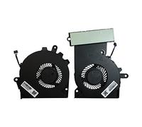 Power4Laptops Ventilador para Ordenadores portátiles (Par) Compatible con HP Omen 15-ce003la