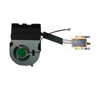 Power4Laptops Versión 1 (por Favor, consulte la Imagen) Ventilador para Ordenadores portátiles con disipador de Calor Compatible con Toshiba Satellite Radius P55W-C5208-4K