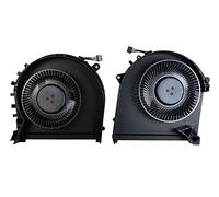 Power4Laptops Versión de 12 Voltios GeForce RTX2080 gráficos Ventilador para Ordenadores portátiles (Par) Compatible con HP Omen 17-cb0063TX