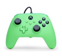 Mando con cable PowerA Advantage Plus para Xbox Series X|S - Pradera verde, con licencia oficial, controles analógicos de altura regulable, controles analógicos con efecto Hall, botones asignables