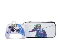 POWERA Controlador con cable mejorado y funda delgada para Nintendo Switch - Master Sword
