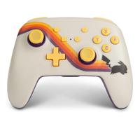 PowerA Controlador inalámbrico mejorado para Nintendo Switch Pokemon Pikachu Retro - Blanco