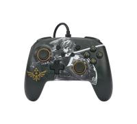 PowerA Enhanced Con Cable Controller Controlador Mando for Nintendo Switch - Battle-Ready Link