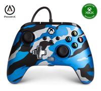 PowerA Enhanced Wired Controller for Xbox - Metallic Blue Camo, Gamepad, Wired V