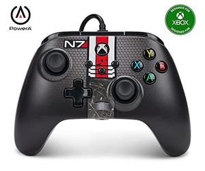 PowerA Enhanced Wired Controller for Xbox Series X|S - Mass Effect N7