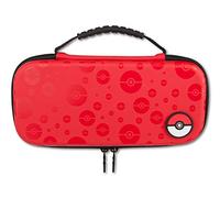 PowerA - Estuche protector para Nintendo Switch, con asa de transporte, licencia oficial, diseño de Poké Ball, color rojo