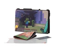 PowerA - Funda protectora con soporte incorporado Minecraft World (Nintendo Switch)