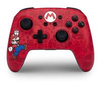 PowerA Here We Go Mario Noir, Rouge Bluetooth/USB Manette de jeu Analogique Nintendo Switch