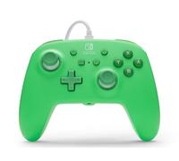 PowerA Mando con cable mejorado para Nintendo Switch - Verde espuma marina, mando, mando para videojuegos, mando con cable, con licencia oficial