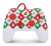 PowerA Mando con cable para Nintendo Switch - Mario Holiday Sweater
