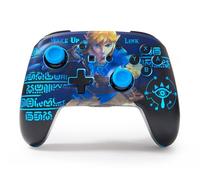 PowerA Mando Inalámbrico Mejorado para Nintendo Switch con Lumectra - Link Despierta, Mando para Juegos, Bluetooth, Recargable