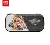 Estuche Delgado PowerA para Nintendo Switch 2 - Mario Kart World, Licencia Oficial, Estuche Protector, Espacio para 10 Tarjetas de Juego, Protector de Pantalla Acolchado, Soporte Integrado