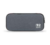 Power A Estuche Delgado Nintendo Switch 2 - Gris, con Licencia Oficial, Estuche Protector, Protector de Pantalla Acolchado,Soporte de Juego Integrado