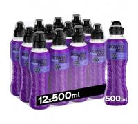 Powerade Centrocampista Bebida Isotónica Pack 12 x 500 ml | Refrescante e hidratante con vitamina B5 y electrolitos, entrenamiento y recuperación