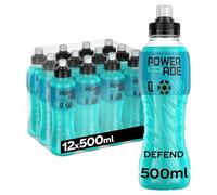 Powerade Defensa Bebida Isotónica Pack 12 x 500 ml | Refrescante e hidratante con vitamina B5 y electrolitos, entrenamiento y recuperación