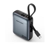 Powerbank Vention FHEH0 10000mAh 35W USB-C Carga Rápida Gris