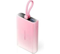 Powerbank 10000mAh Vention FHZP0/ 22.5W/ Rosa/ Incluye Cable USB Tipo-C y Lightning