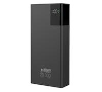 Powerbank 20000mAh Modelo Bigee con puertos USB-A / USB-C Compacta