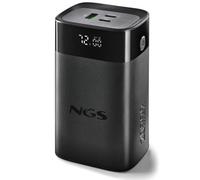 Powerbank 20000mAh NGS TWIX20/ 65W/ Compatible con Portátiles/ Negra