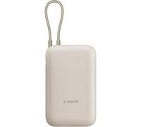 Powerbank 20000mAh Xiaomi 33W Power Bank Integrated Cable/ 33W/ Beige/ Incluye Cable USB Tipo-C